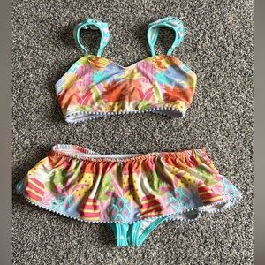 Matilda Jane Sunny Days 2 piece Swimsuit sz6